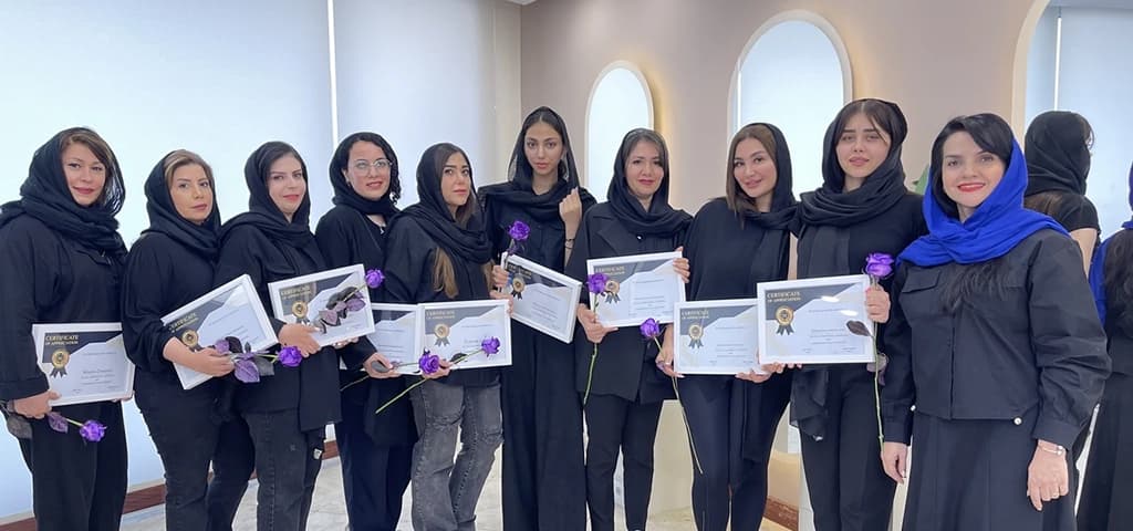 نمایی از آموزشگاه و هنرجویان 5